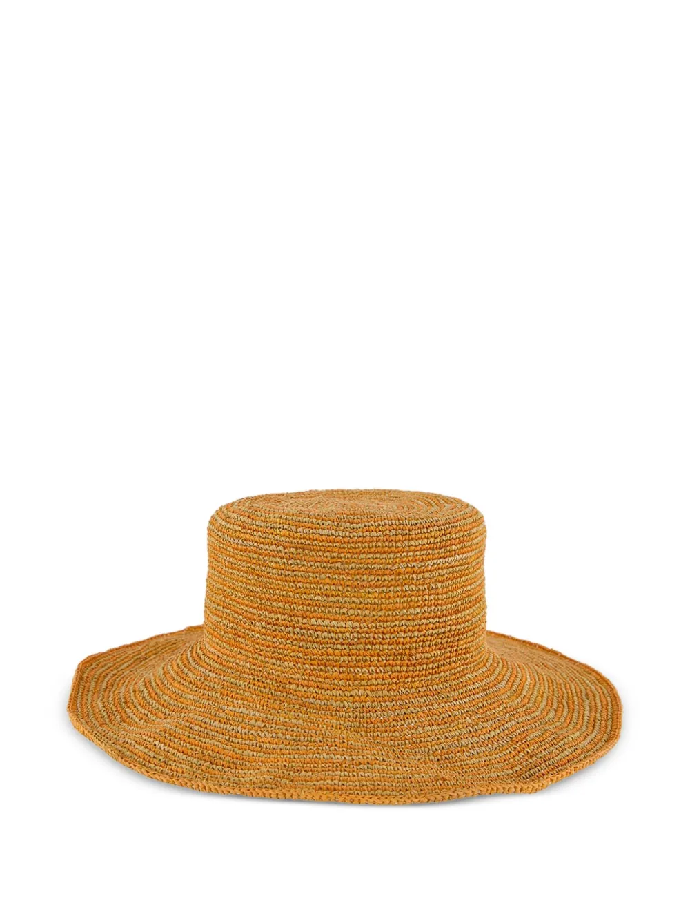 Sensi Studio Hoed met gehaakte afwerking Beige