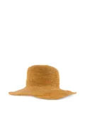 Sensi Studio crochet wire-brim hat - Neutrals