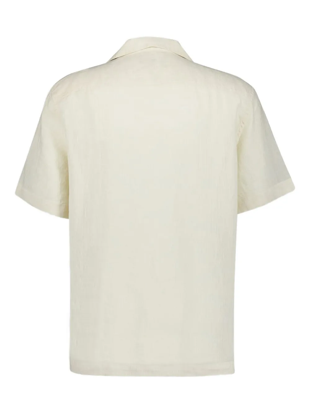 Frescobol Carioca Angelo short-sleeve revere shirt - Beige