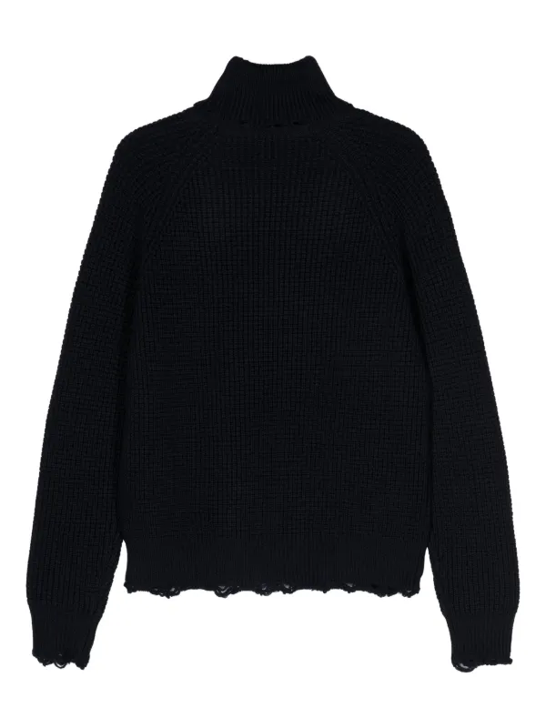 【送料&関税込】Dsquared2 Roll-neck Knitted Jumper DSQUARED2 roll-neck Wool Jumper | Blue | FARFETCH