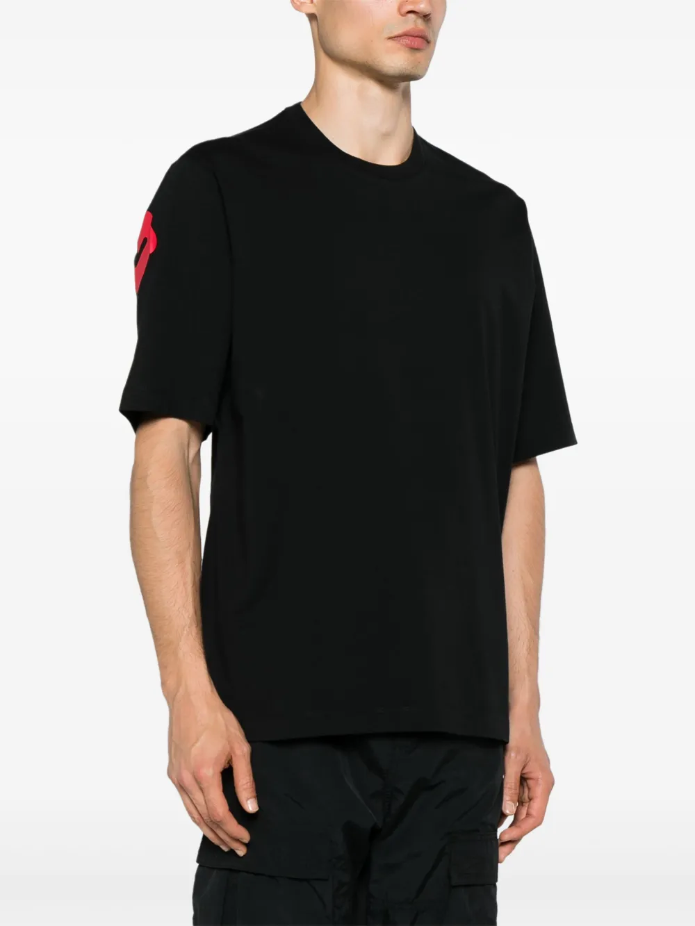 DSQUARED2 T-shirt met logoprint Zwart