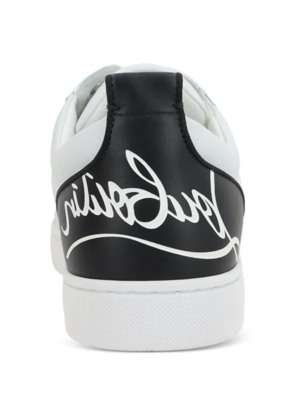 関税送料込み★Christian Louboutin Fun Louis Juniorスニーカー Christian Louboutin Fun Louis Junior Leather Sneakers