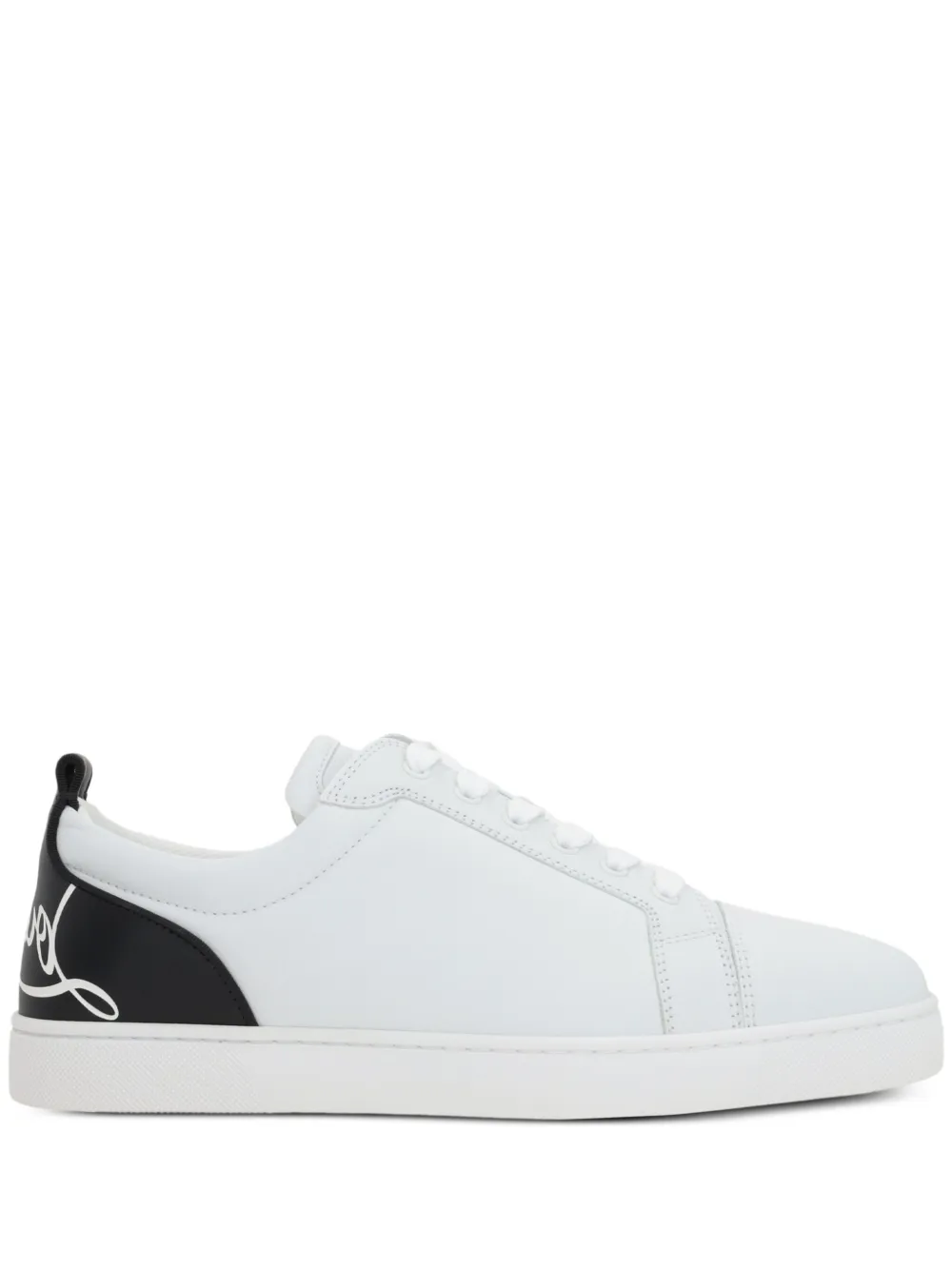Christian Louboutin Fun Louis Junior leather sneakers | White | Image 1