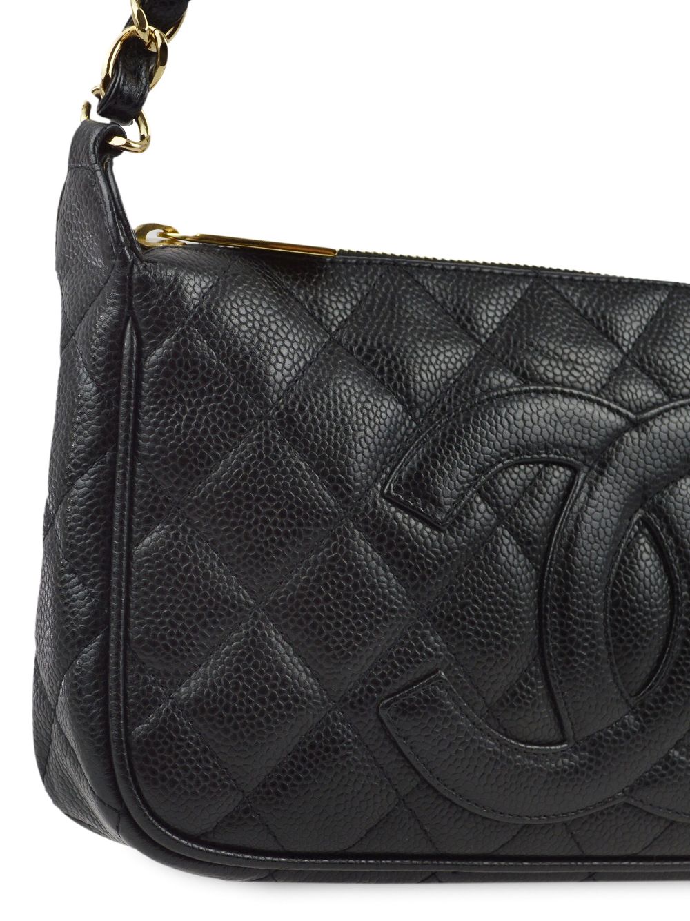 CHANEL 2003 CC quilted shoulder bag Women