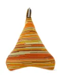 Hermès Pre-Owned 1998 striped coin pouch - Orange