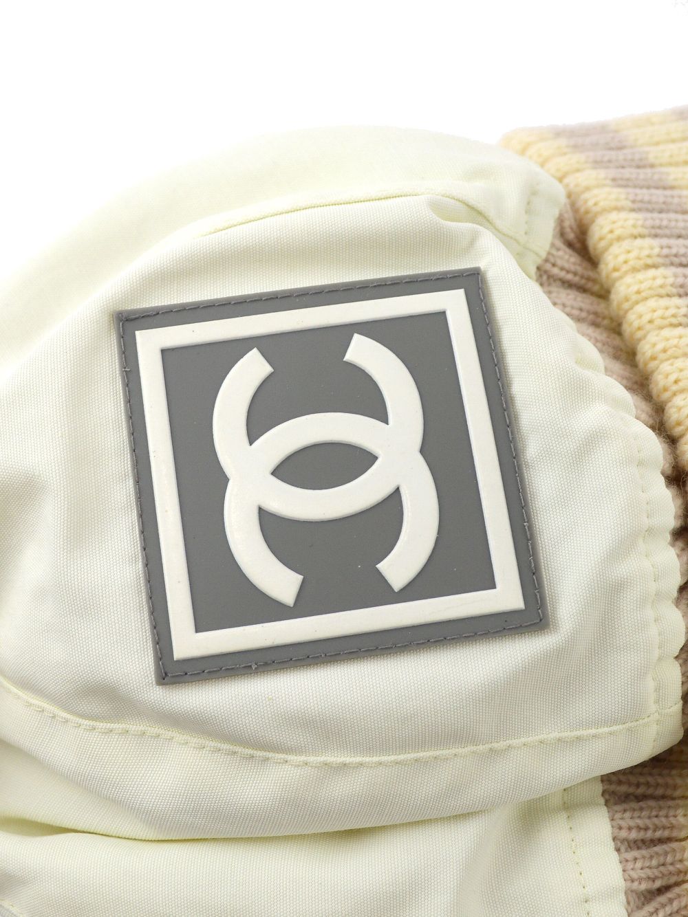 Affordable HOT SALE CHANEL 1990-2000s Sports line panelled beanie Women