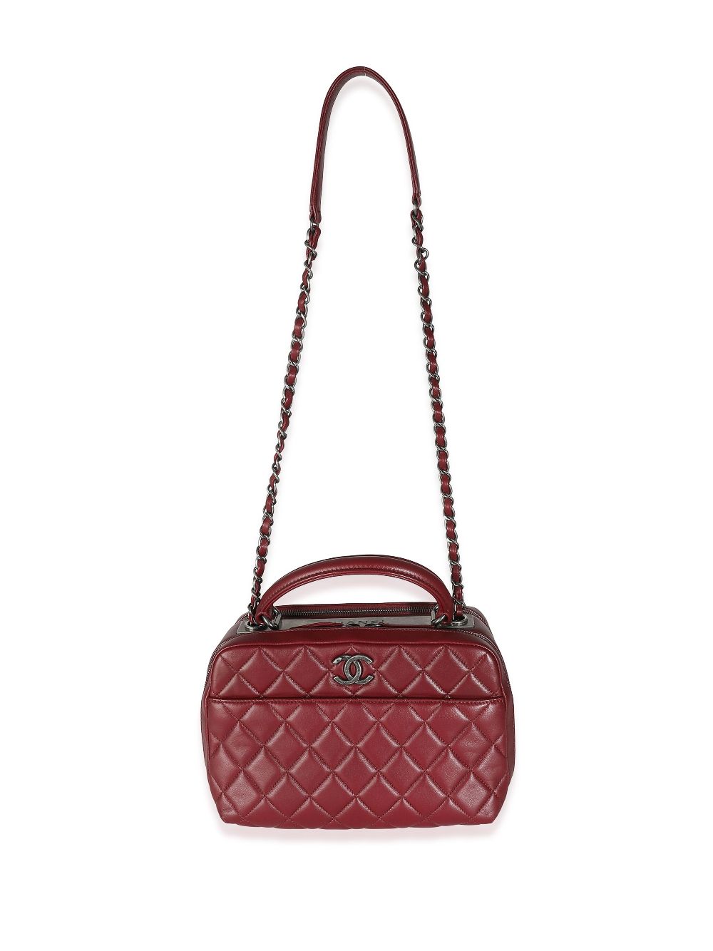 CHANEL 2015-2016 medium Trendy CC two-way bowling bag Women