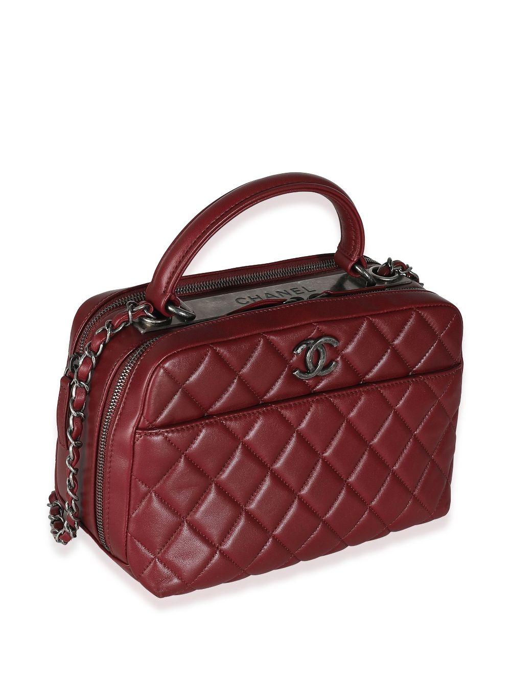 Affordable HOT SALE CHANEL 2015-2016 medium Trendy CC two-way bowling bag Women