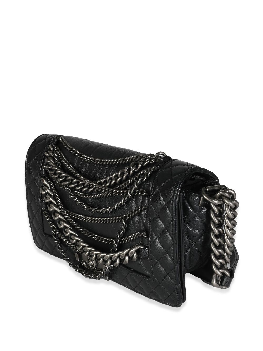 CHANEL 2013-2014 medium Enchained Boy shoulder bag Women