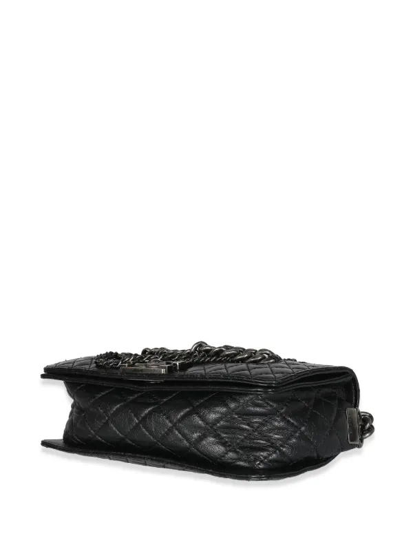 CHANEL Pre-Owned 2013-2014 Medium Enchained Boy Shoulder Bag 