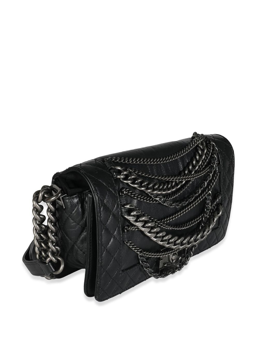 CHANEL 2013-2014 medium Enchained Boy shoulder bag Women