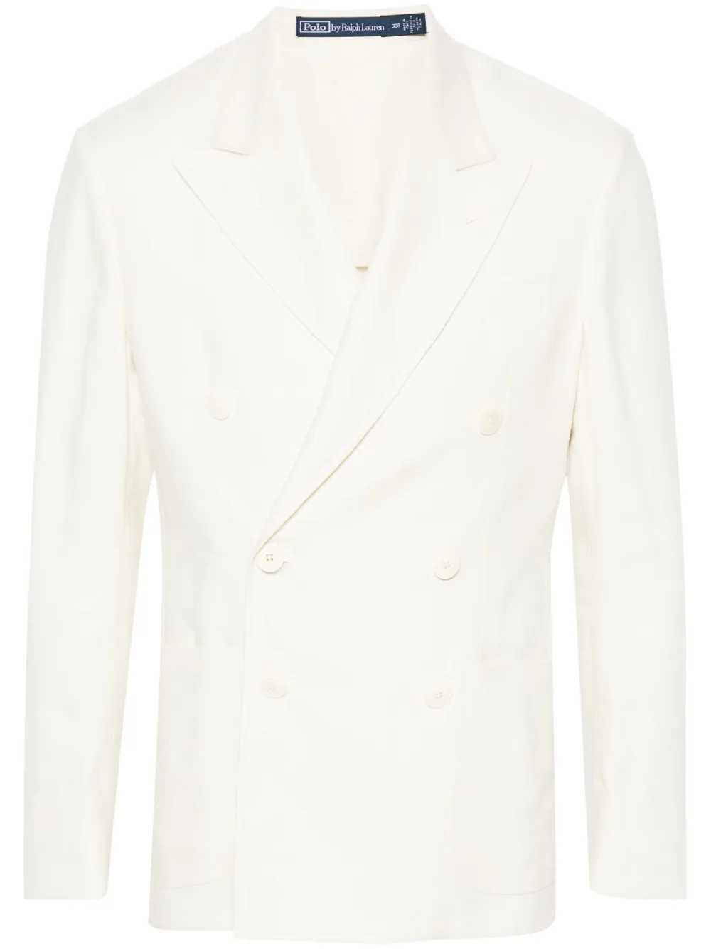Polo Ralph Lauren Blazer met dubbele rij knopen Wit