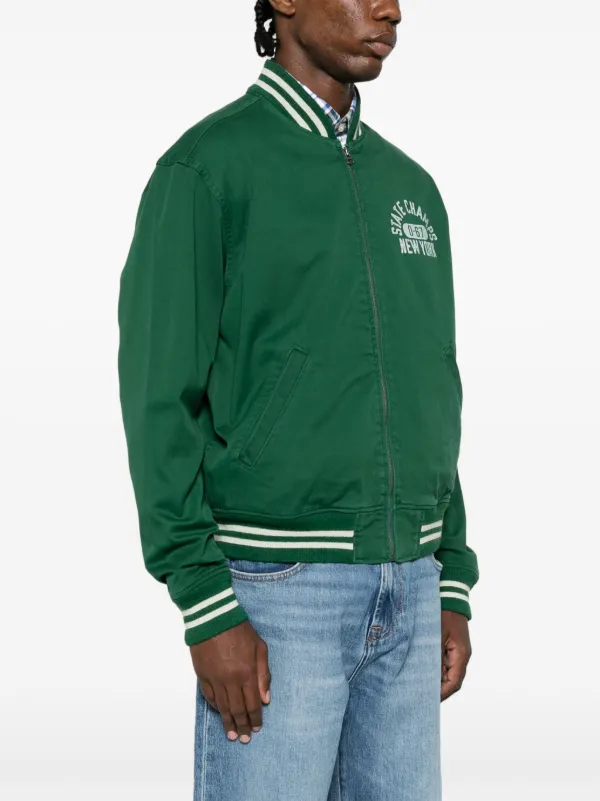 Ralph lauren green bomber jacket hotsell