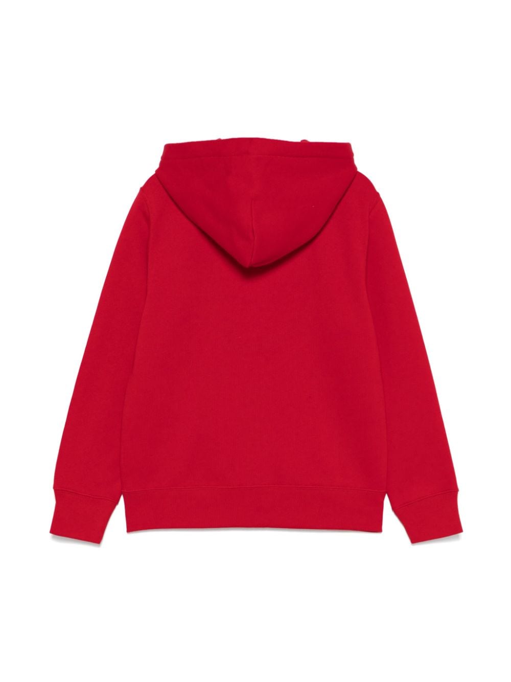 Ralph Lauren Kids Polo Pony-embroidered hoodie - Rood