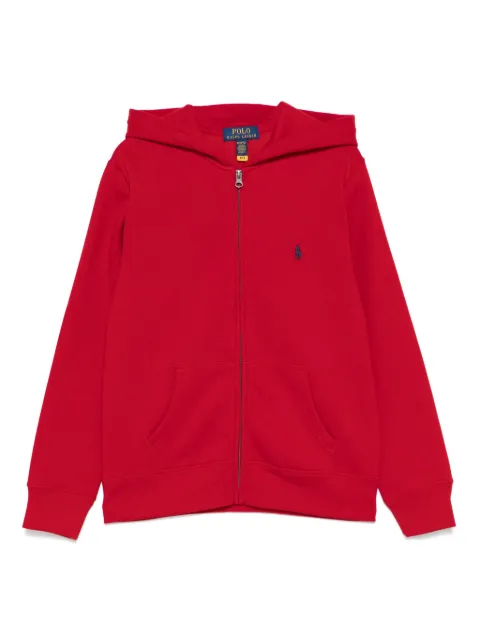 POLO RALPH LAUREN KIDS Polo Pony-embroidered hoodie 