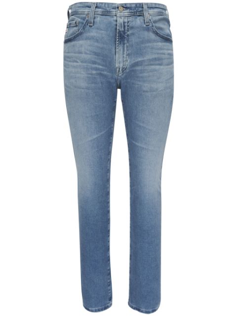 AG Jeans mid-rise slim-fit jeans 