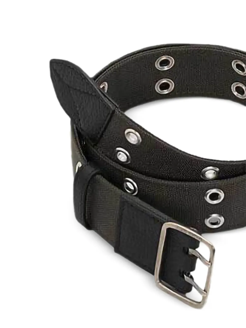 Golden Goose Riem met ringlets - Groen