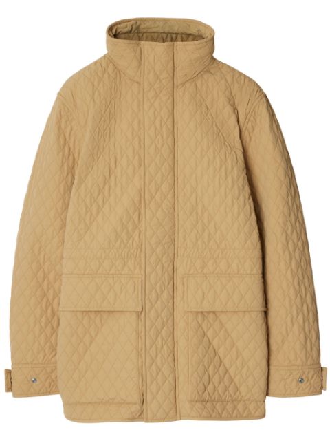 Burberry quilted hooded jacket Women