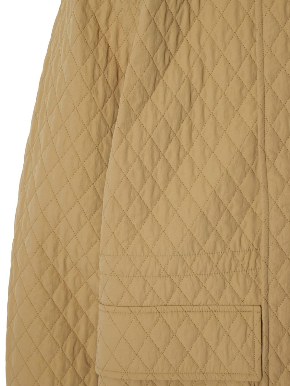 Burberry quilted hooded jacket Women