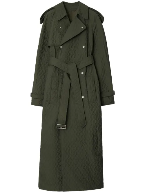 Trench à boutonnière croisée - Burberry - Modalova