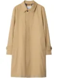 Burberry water-resistant cotton car coat - Neutrals