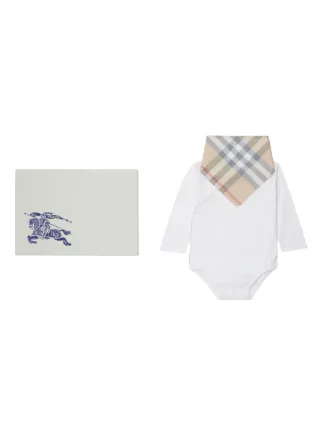 Burberry Kids ベビーウェア セット | ホワイト | FARFETCH JP
