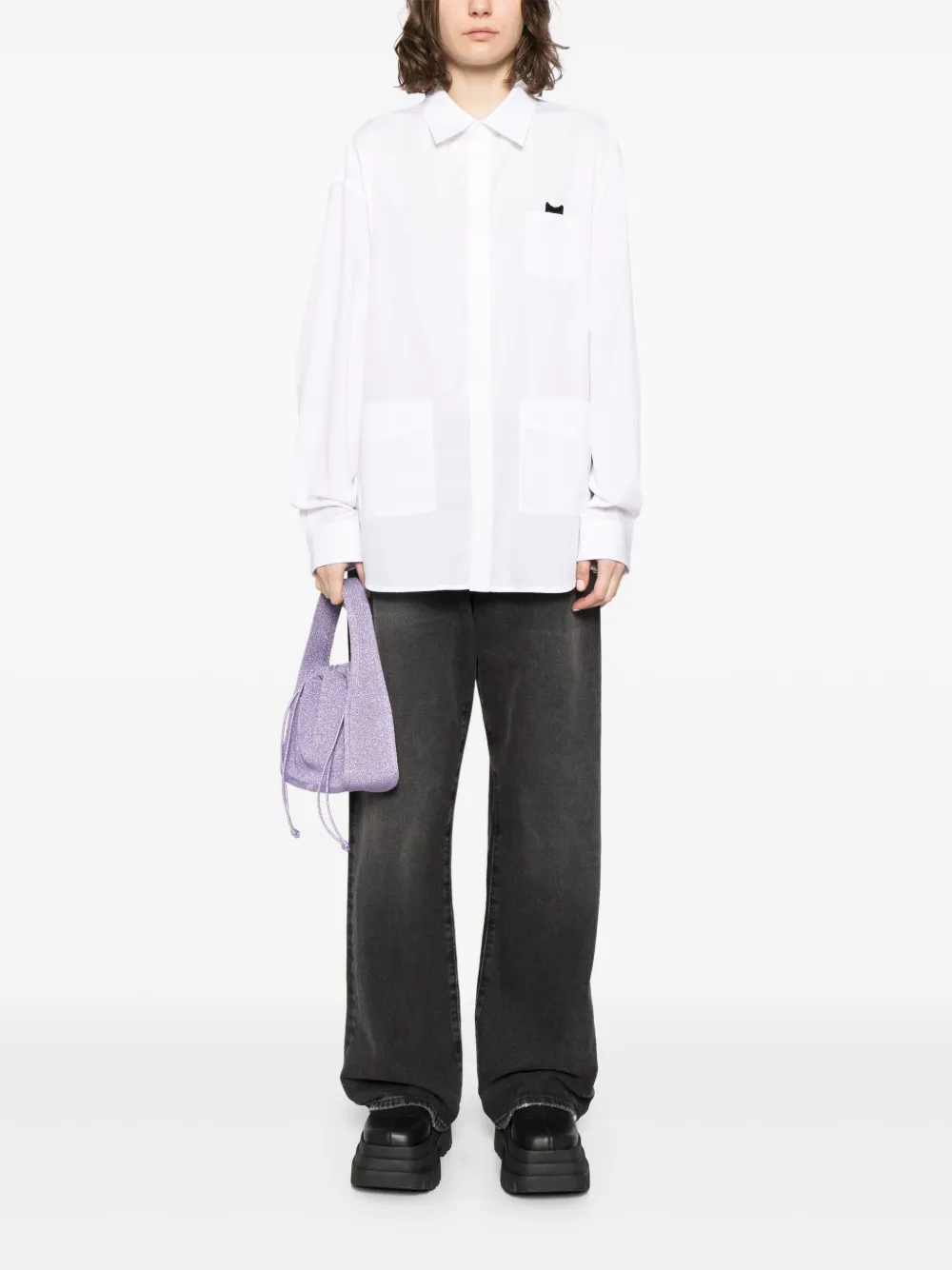 ZZERO BY SONGZIO Shirt met lange mouwen Wit