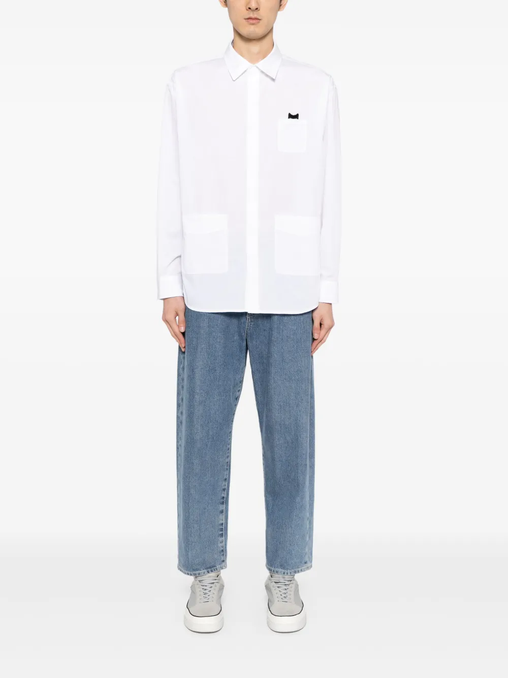 ZZERO BY SONGZIO Panther long-sleeve poplin shirt | Shirts | Image 2