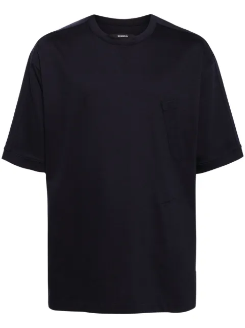SONGZIO logo-embroidered cotton T-shirt