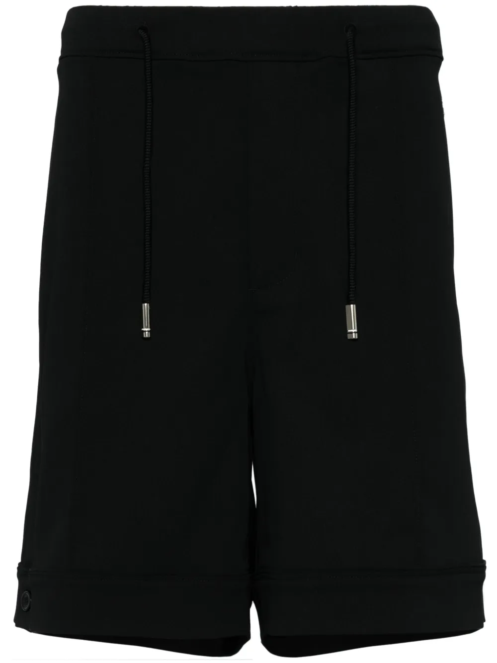 ZZERO BY SONGZIO drawstring straight-leg shorts | Black | Image 1
