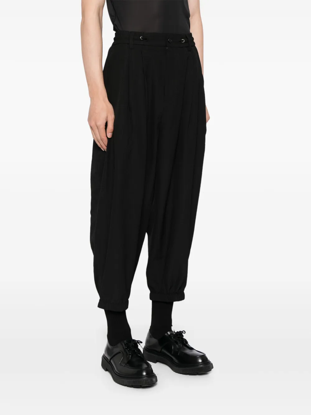 SONGZIO Cropped ballon broek Zwart