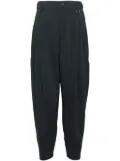 SONGZIO pleated tapered trousers - Grey