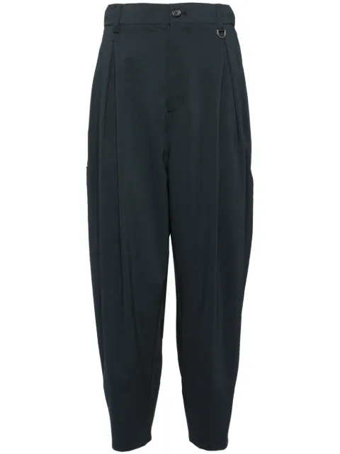 SONGZIO pleated tapered trousers