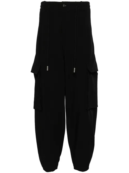 Pantalon sarouel à lien de resserrage - SONGZIO - Modalova