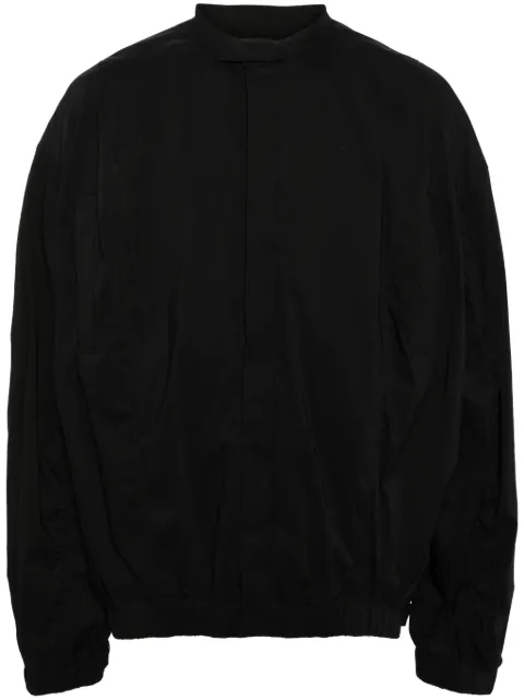 SONGZIO pleat-detail padded shirt