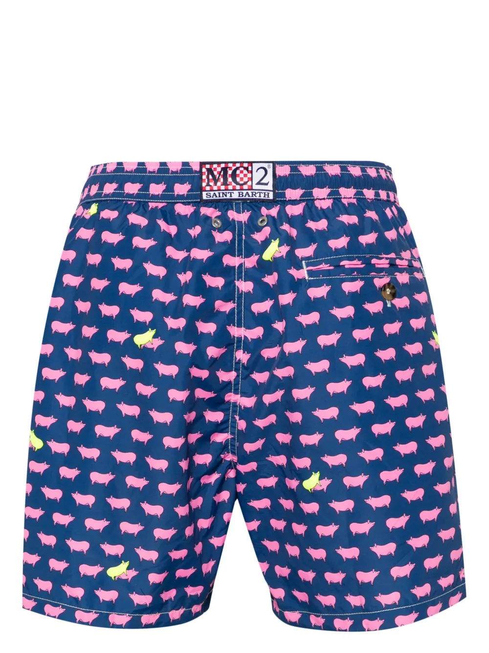 MC2 Saint Barth Lightning Micro swim shorts - Blauw