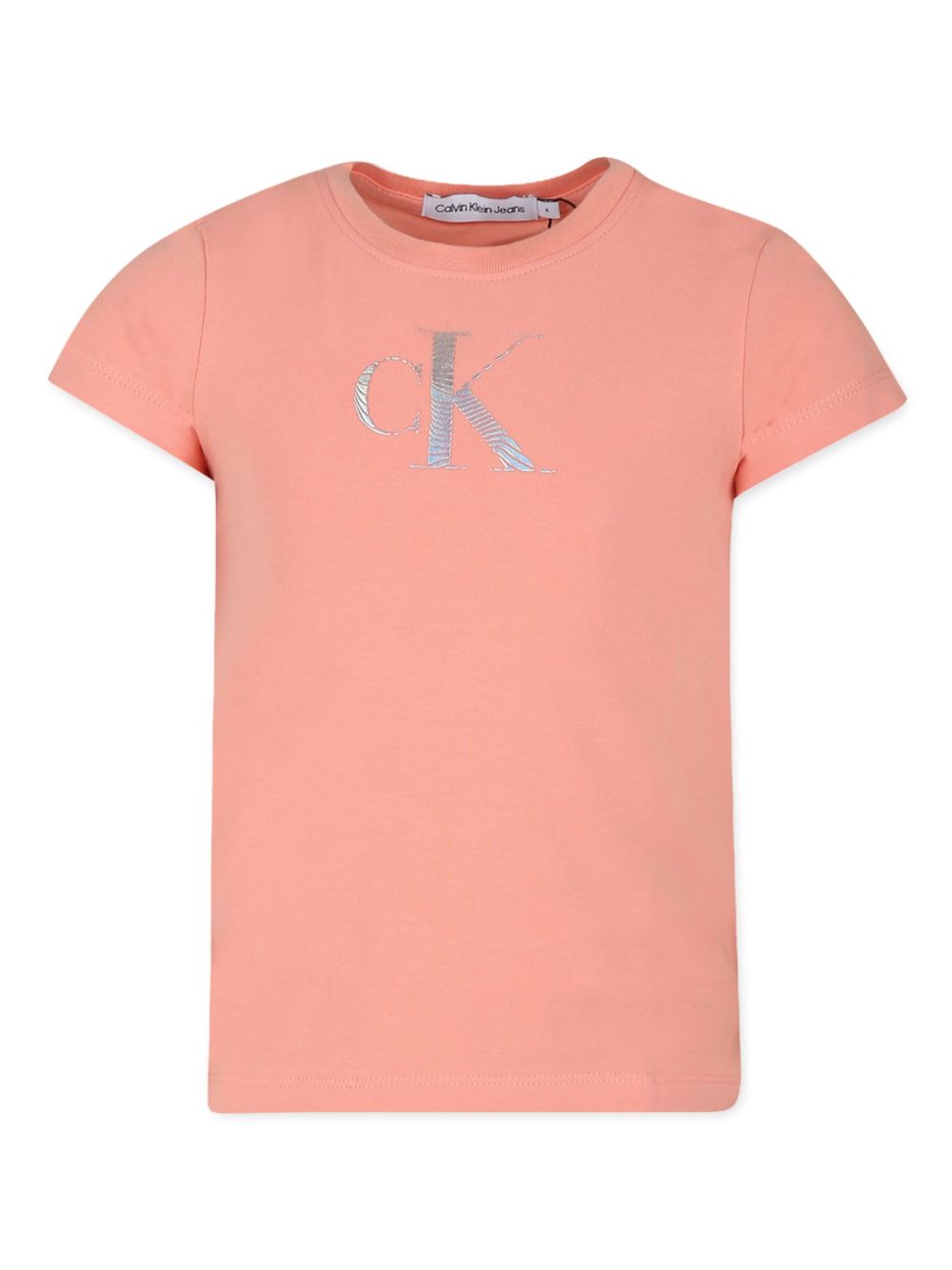 Calvin Klein Kids logo-print T-shirt - Pink