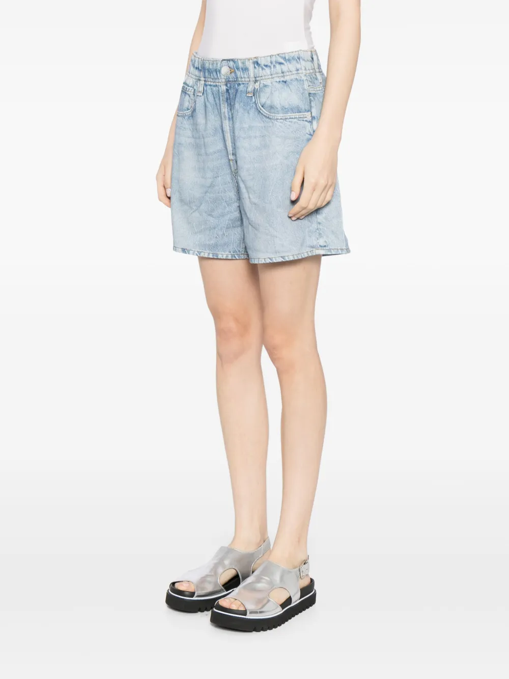 rag & bone Miramar denim shorts Blauw