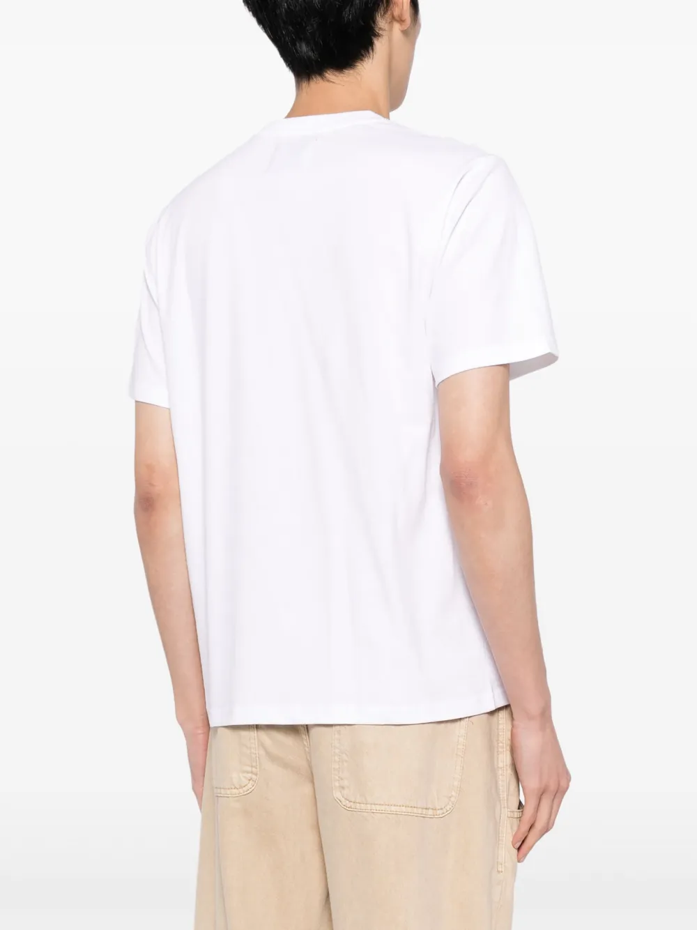 Musium Div. T-shirt met bloemenprint Wit