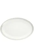 Christofle Malmaison Impériale oval platter - White