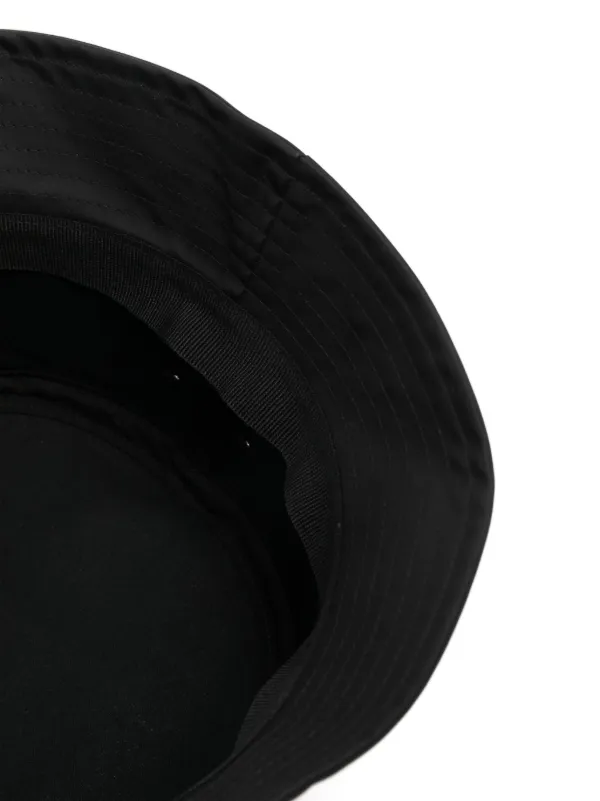 Rick Owens X Champion Gillian logo-patch Bucket Hat | Black