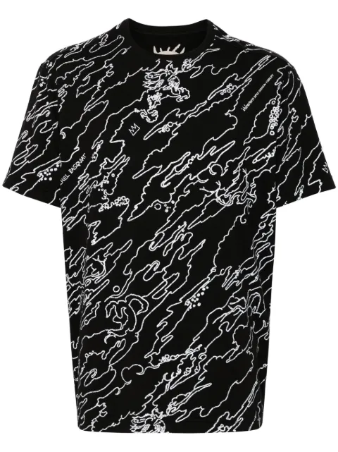 Maharishi playera con estampado gráfico