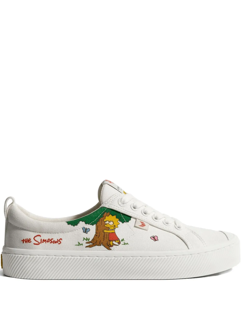 Cariuma X The Simpsons Lisa Tree Sneakers In White