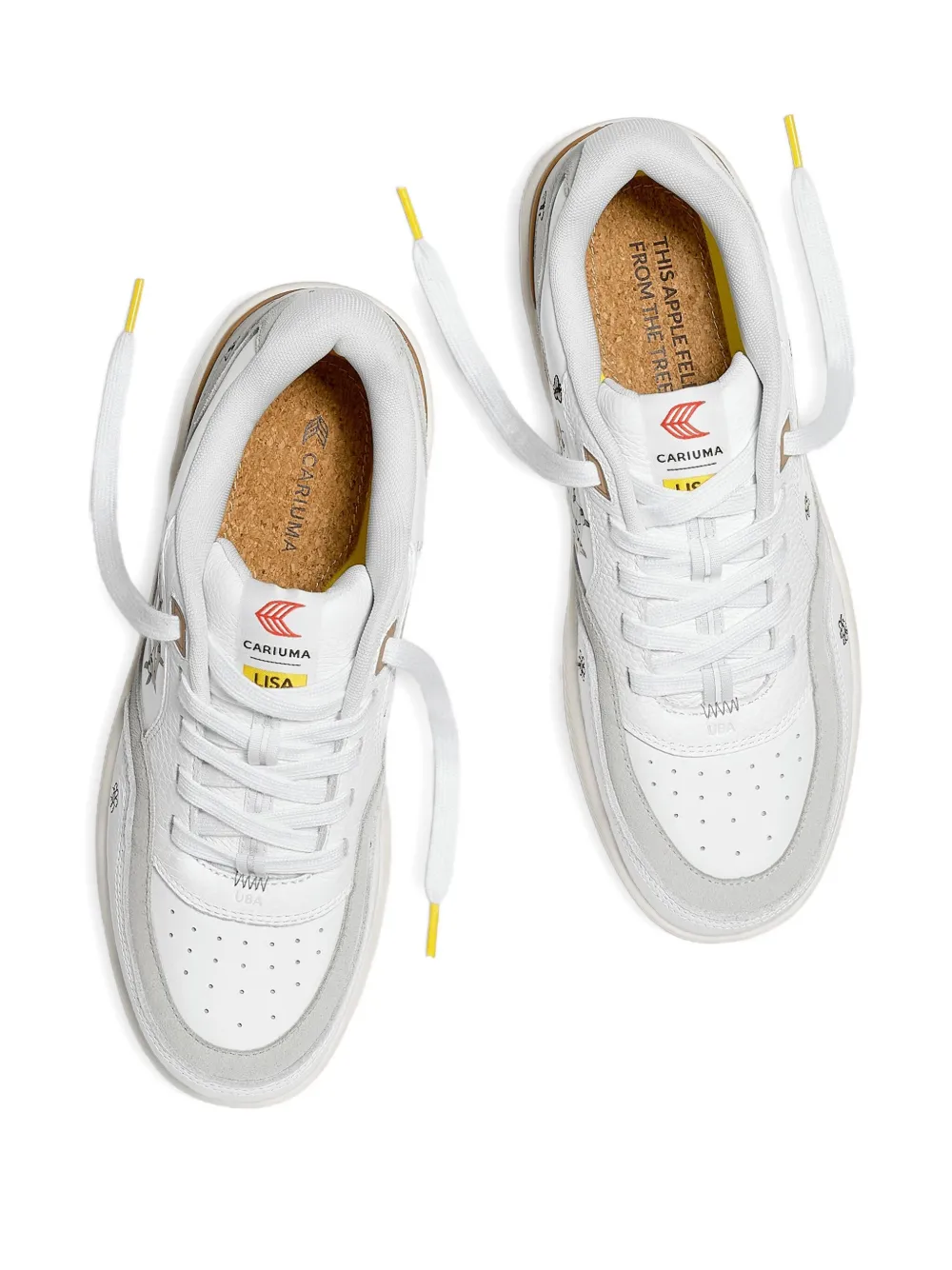 Cariuma X The Simpsons Uba Lisa Flowers Sneakers In White