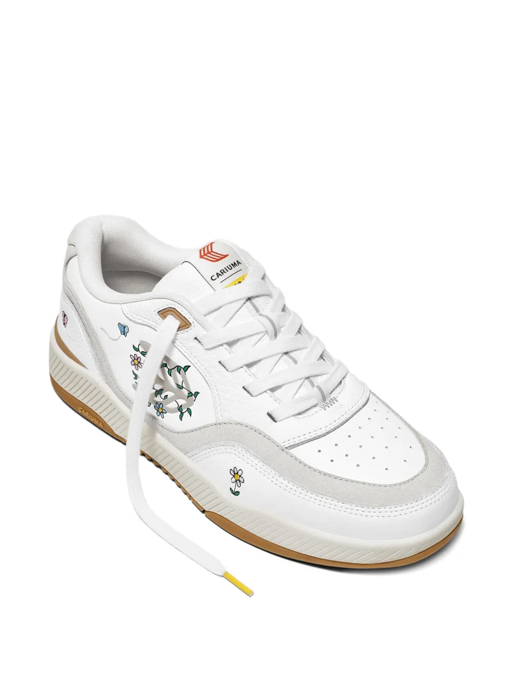 Cariuma X The Simpsons Uba Lisa Flowers Sneakers In White