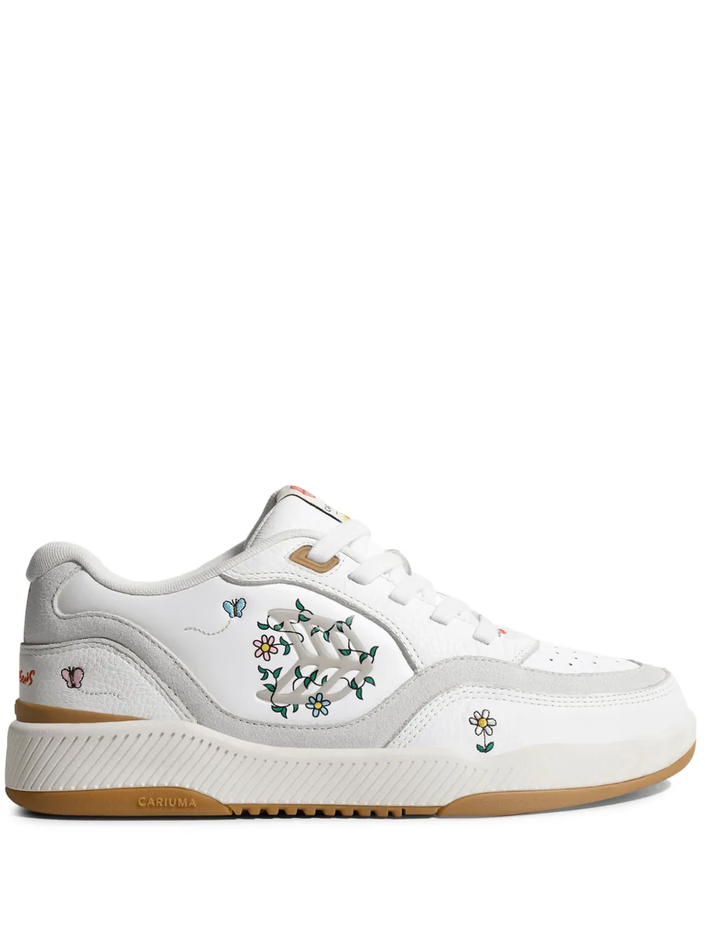Cariuma X The Simpsons Uba Lisa Flowers Sneakers In White