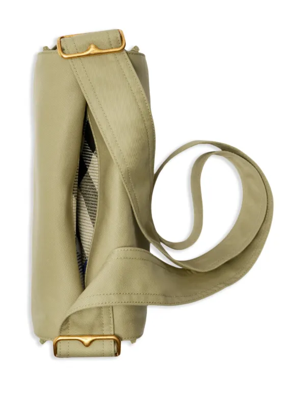 Burberry Trench Gabardine Crossbody Bag | Neutrals | FARFETCH
