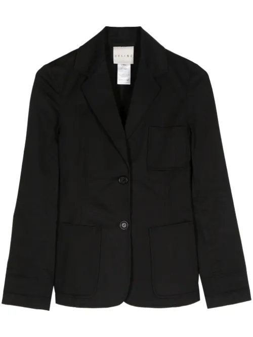 Blazer à simple boutonnage - Céline Pre-Owned - Modalova