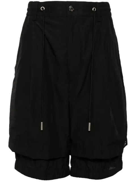 SONGZIO layered cotton shorts