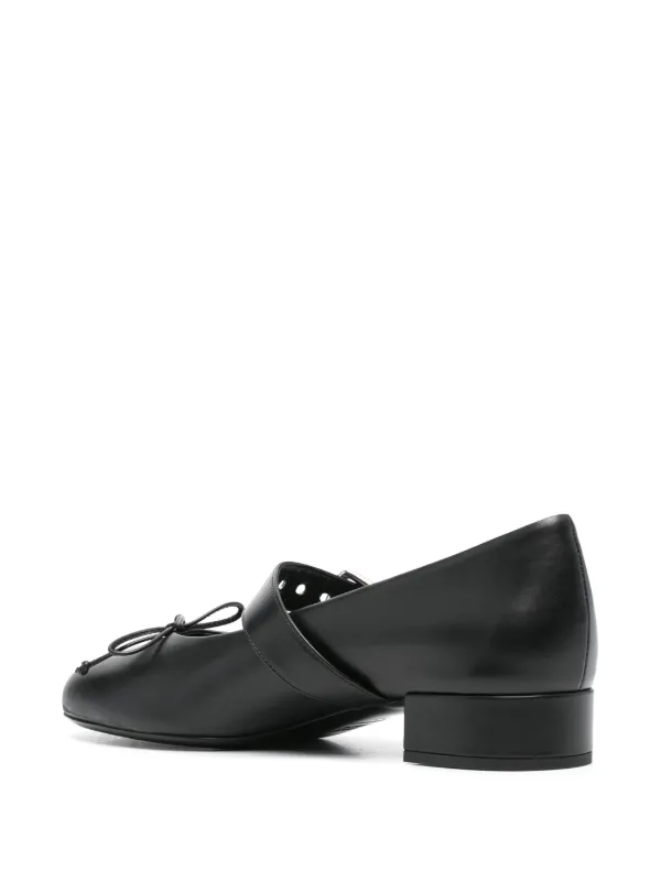 Miu Miu バックルストラップ パンプス | ブラック | FARFETCH JP